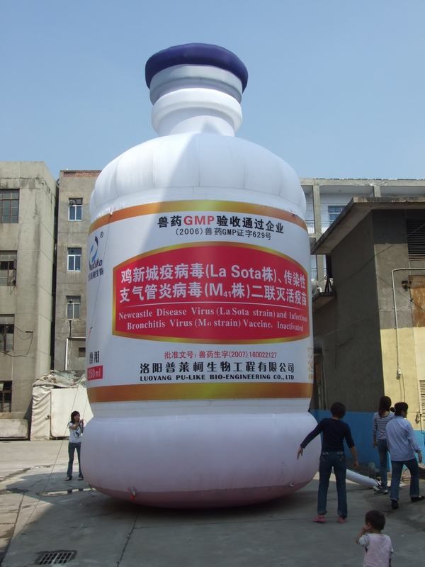 九江充气瓶子气模